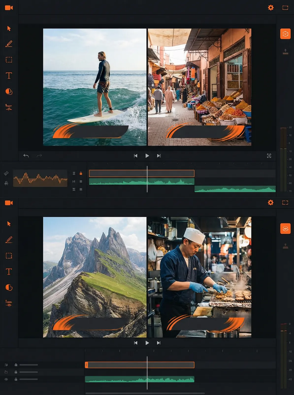 澳客网app Vlog开场模板设计